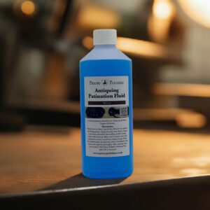 Priory Polishes Antiquing Patination Fluid Brown- 500ml