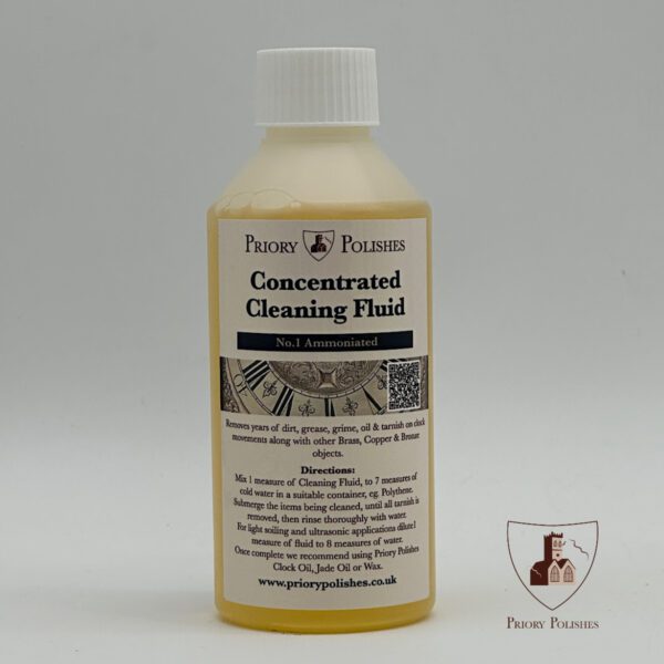 Ammoniated Clock Cleaning Concentrate Solution - 250ml