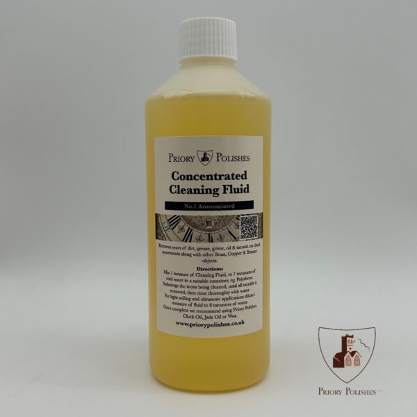 Ammoniated Clock Cleaning Concentrate Solution - 500ml
