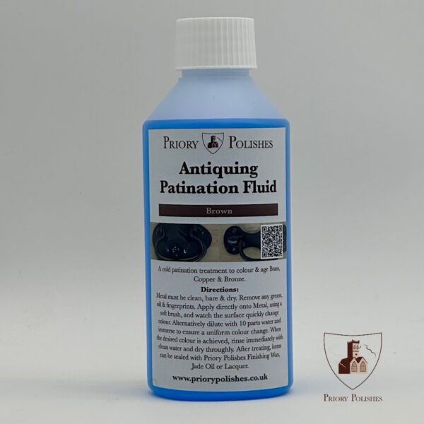 Metal colouring Antiquing Patination Brown - 250ml