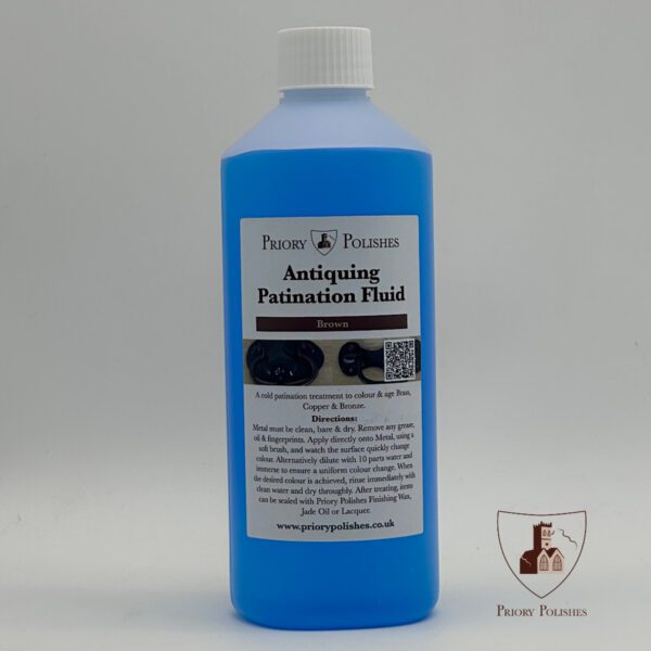 Metal colouring Antiquing Patination Brown - 500ml