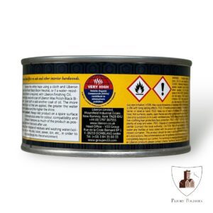 Liberon Liming Wax back label