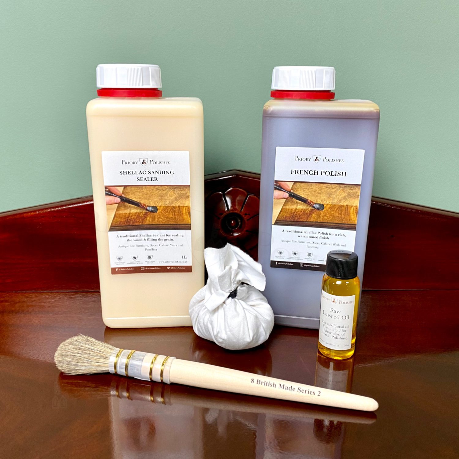 French Polishing Kit Priory Polishes
