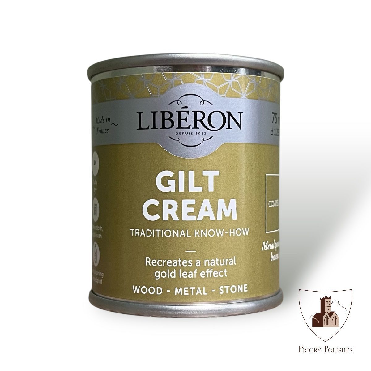 Liberon Gilt Cream - Compeigne 75ml