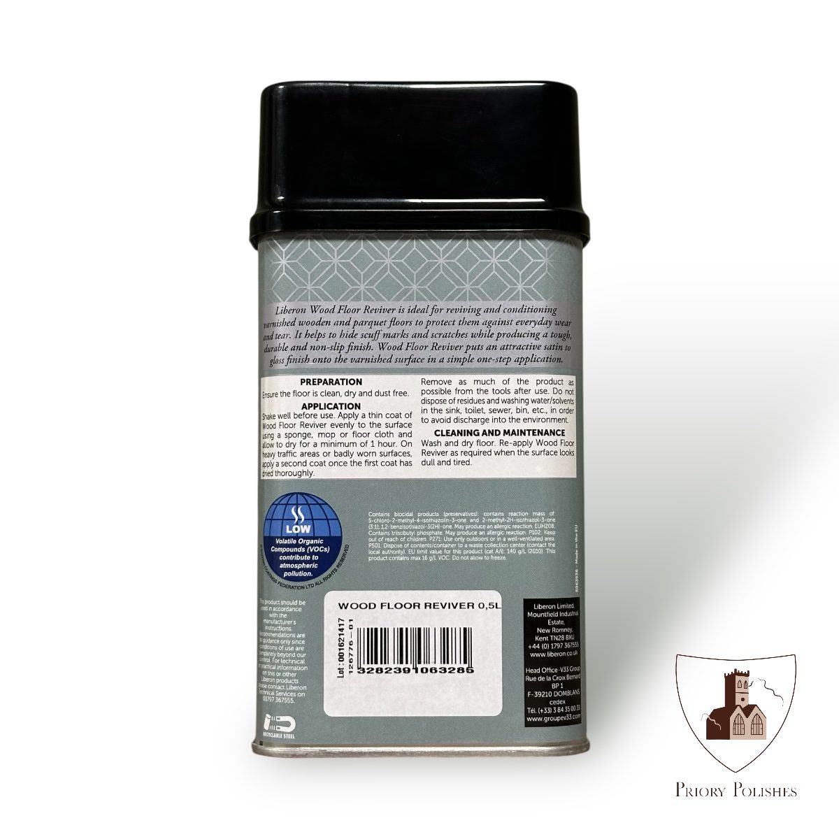 Liberon Wood Floor Reviver 500ml Back
