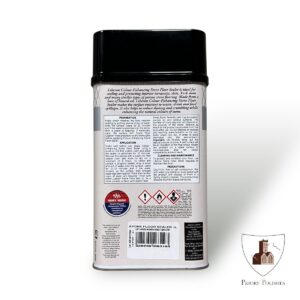 Liberon Colour Enhancer Stone Floor Sealer back label