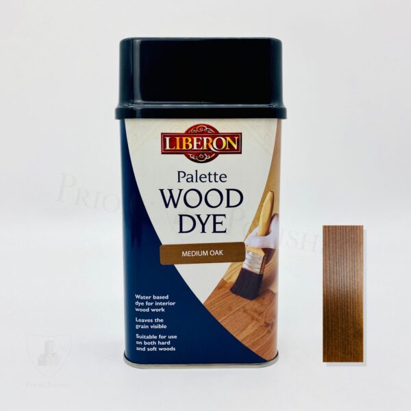 Liberon Palette Wood Dye 500ml - Medium Oak Oak