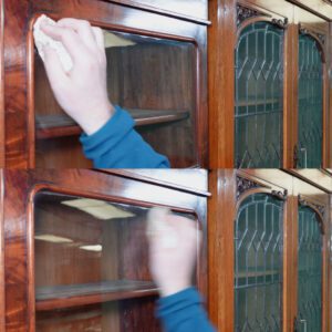 Methylated Spirit used on glass