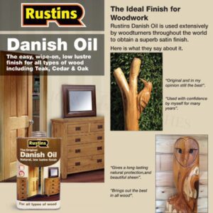 Rustins Danish Oil info
