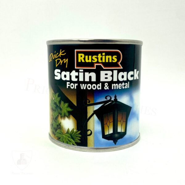 Rustins Satin Black