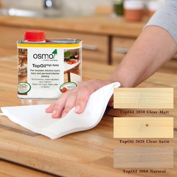 Osmo TOPOIL - Swatches