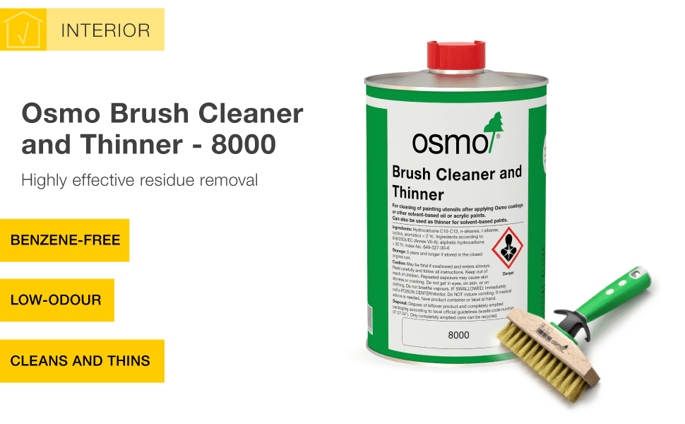 benefits of osmo brush cleaner