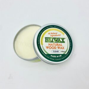 Briwax Natural Wood Wax – 125ml Vegan Open