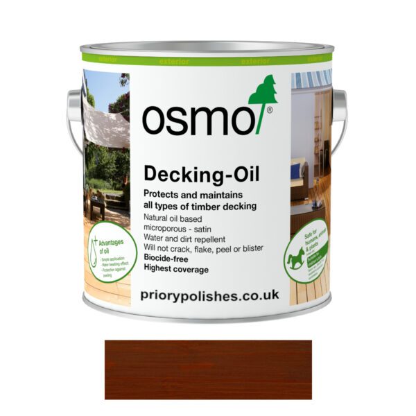 Osmo Decking Oil Tints - 016 Bangkirai Dark