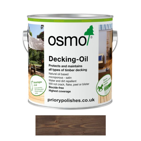 Osmo Decking Oil Tints - 021 Bog Oak