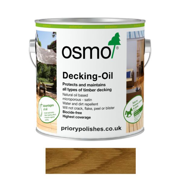 Osmo Decking Oil Tints - 3071 Honey