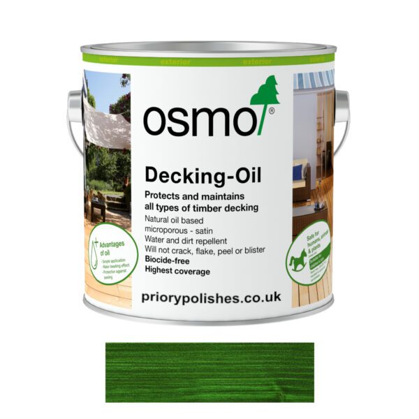 Osmo Decking Oil Tints - 729 Fir Green