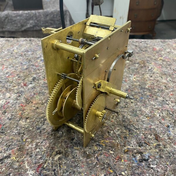 clock mechanism cleaned