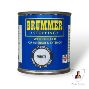 Brummer Stopping Wood Filler - White