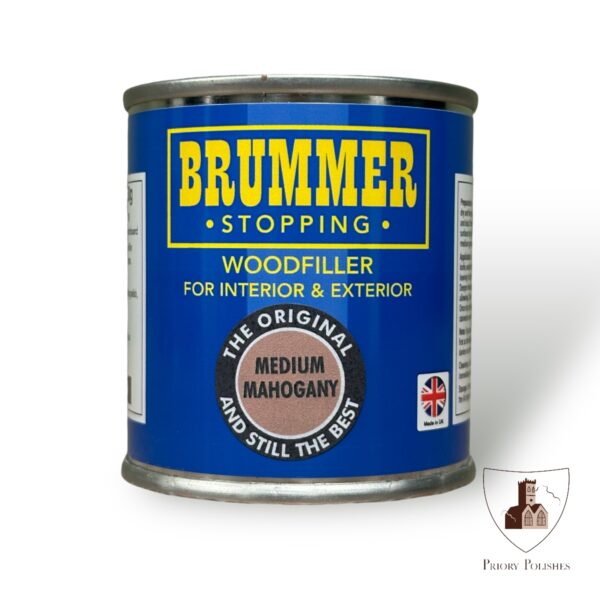 Brummer Stopping Wood Filler - Medium Mahogany