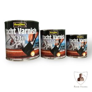 Rustins Yacht Varnish – Gloss or Satin Finish