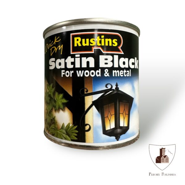 Rustins Satin Black