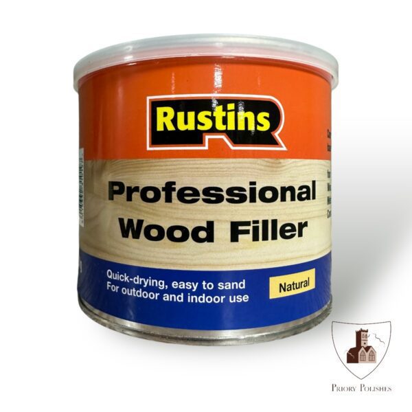 Rustins Two-Part Professional Wood Filler - Natural