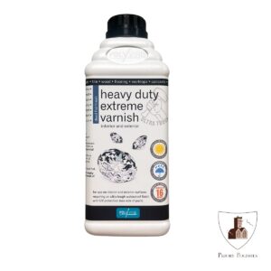 Polyvine Heavy Duty Extreme Varnish - Dead Flat 1 Litre