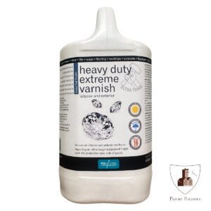 Polyvine Heavy Duty Extreme Varnish - Dead Flat 4 Litre