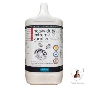 Polyvine Heavy Duty Extreme Varnish - Satin 4 Litre