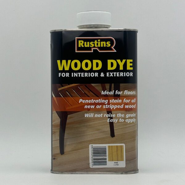 Rustins Wood Dye 1 Litre - Pine