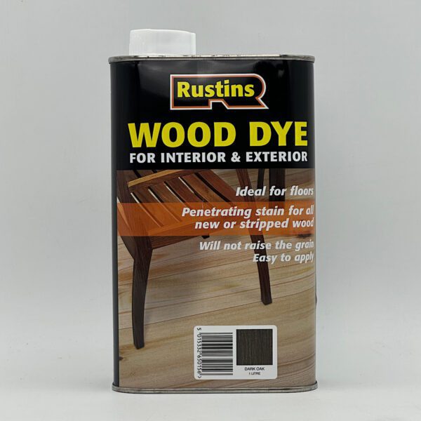 Rustins Wood Dye 1 Litre - Dark Oak