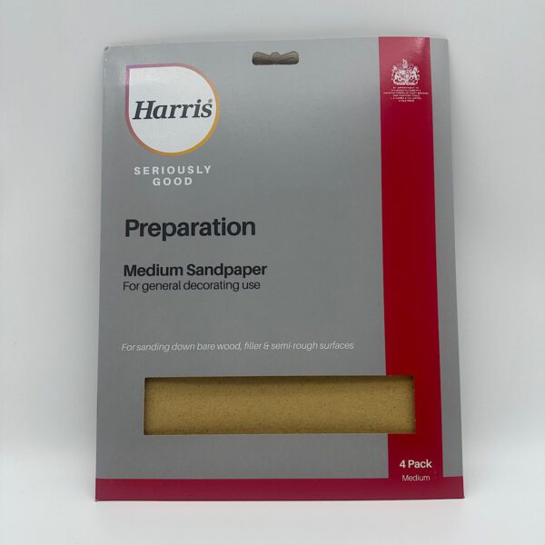 Harris Sand Paper - Medium Sanding Paper