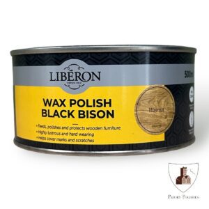 Liberon Wax Polish Black Bison Paste - Walnut