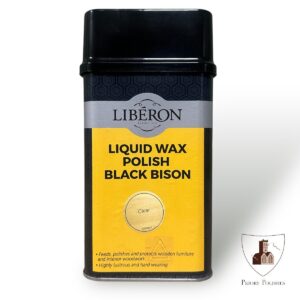 Liberon Liquid Wax Polish Black Bison - Clear