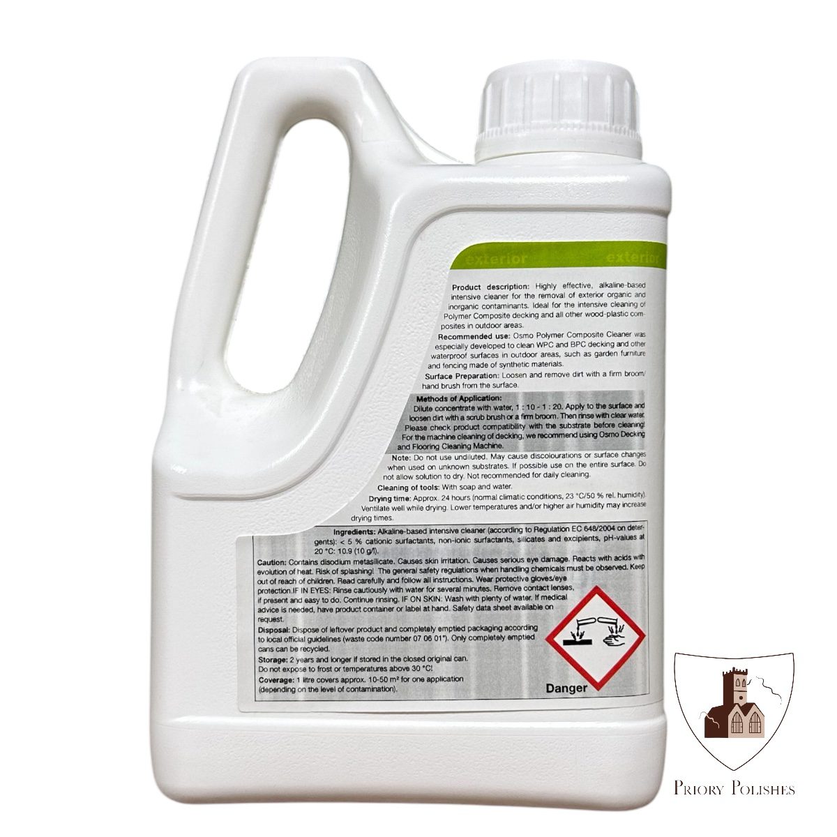 Osmo Polymer Composite Cleaner Back of tin