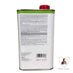 Osmo garden furniture oil back of tin