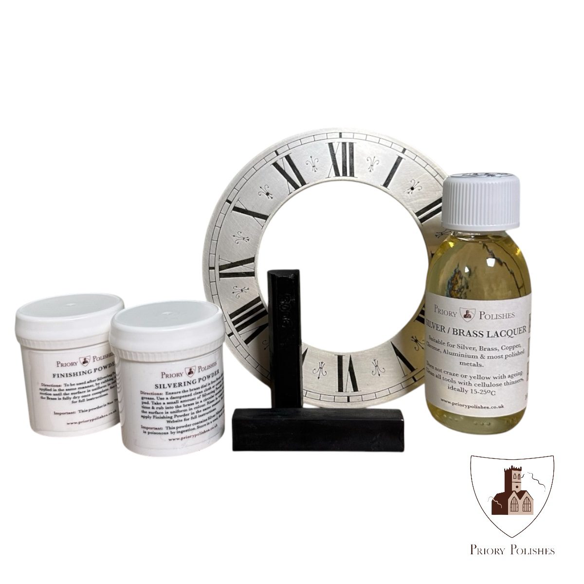 Clock Dial Silvering Restoration Kit