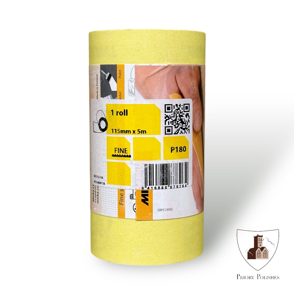 Mirka Hiomant Sandpaper Roll P180 Grit