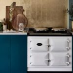 Aubusson Blue & Gilded Kitchen Counter