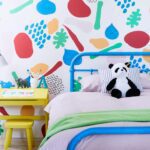 Bedframe painted in Giverny