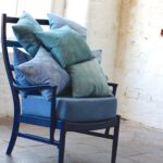 Chair Chalk Painted in Napoleonic Blue