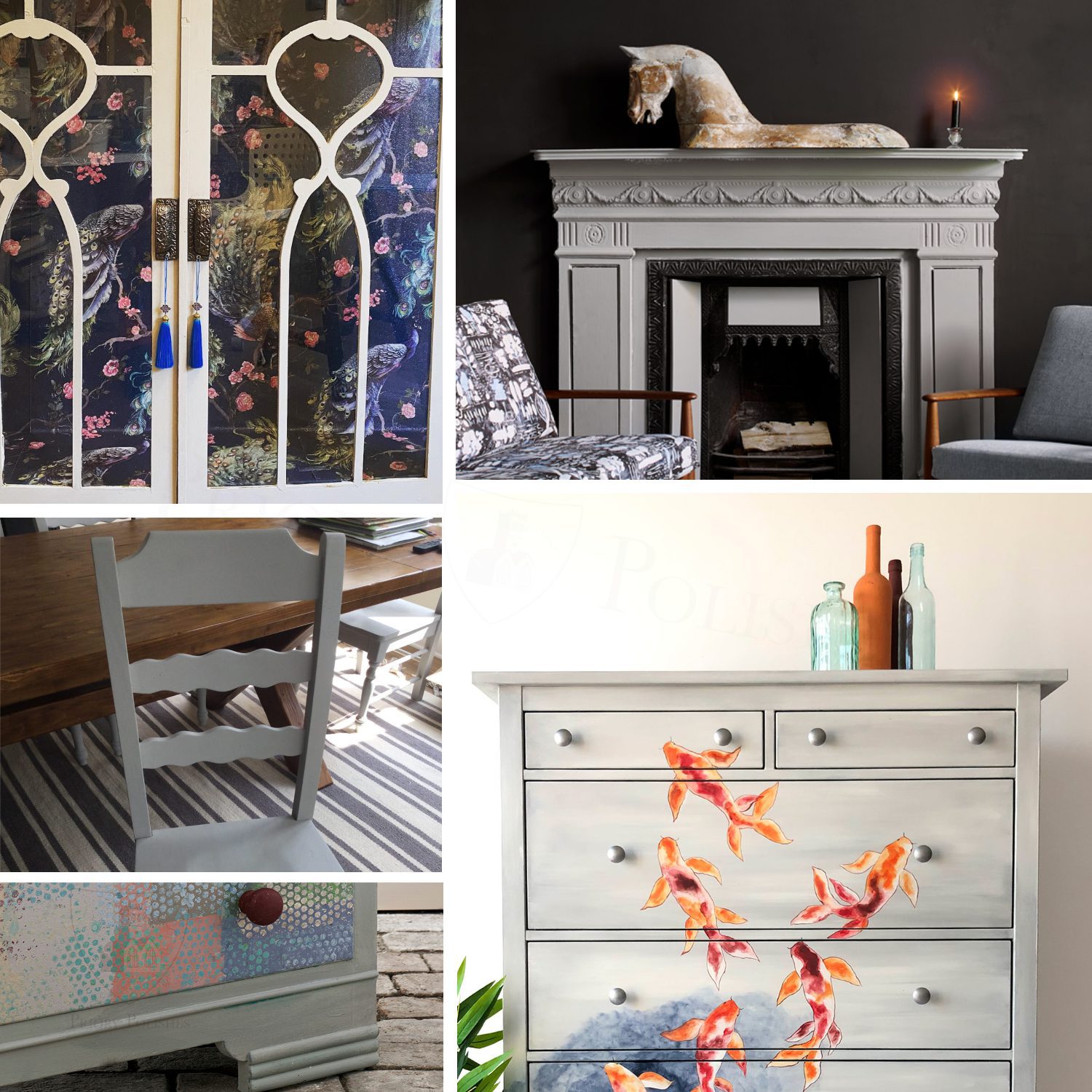 Paris Grey Chalk Paint By Annie Sloan Priory Polishes