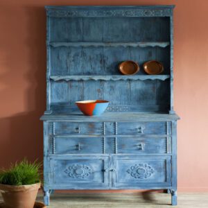 Greek Blue Kitchen Dresser