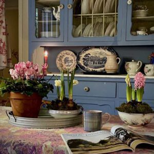 Greek Blue painted Kitchen