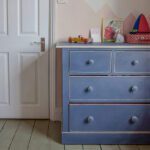 Upcycled Old Violet Chest of Drawers