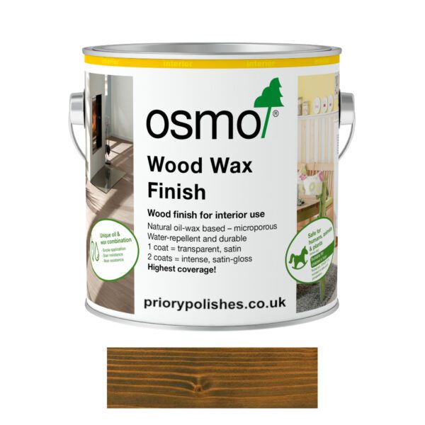 Osmo Wood Wax Finish | Transparent Tones - 3166 WALNUT