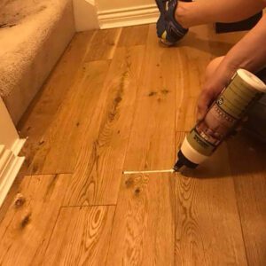 Osmo Glue on floor