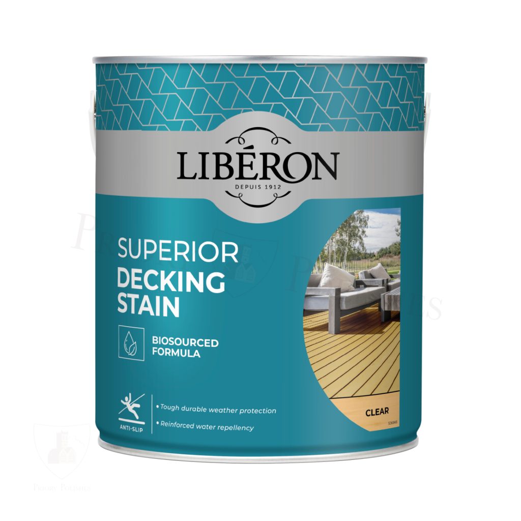 Liberon Superior Decking Stain Priory Polishes
