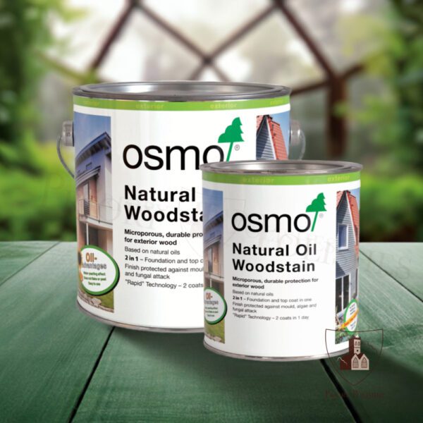 Osmo Natural Oil Wood Stain Fir Green Lifestyle